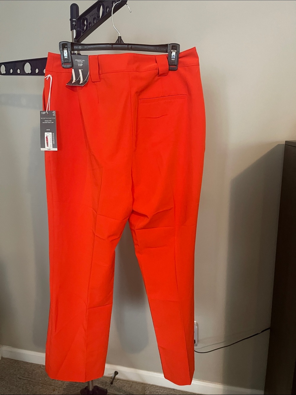 Worthington Bright Orange Dress Pants - Picture 5 of 6